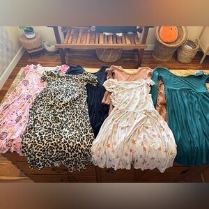 Little sleepies posh peanut twirl dresses